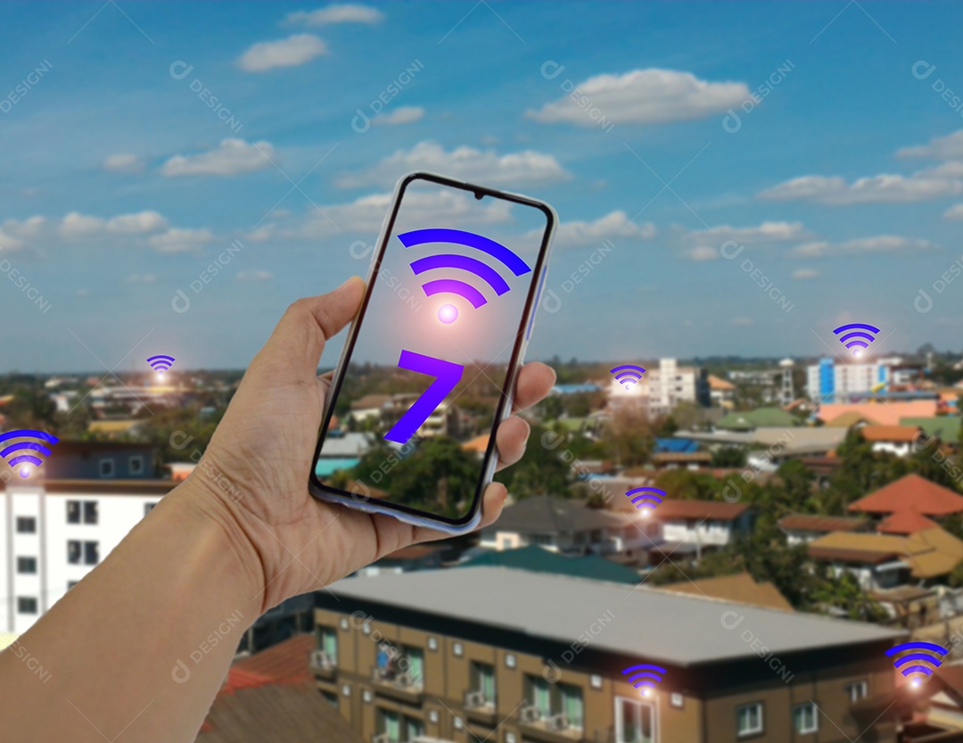 Comunicação de rede Wi-Fi 7 de próxima geração, comunicação de alta velocidade