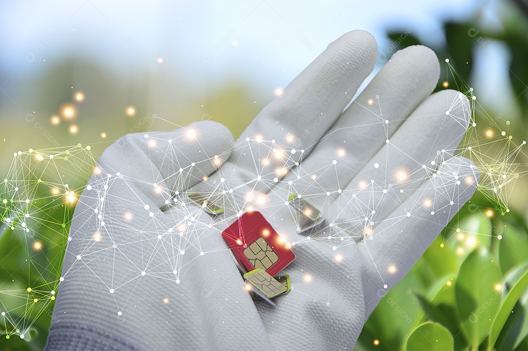 Conceito Ainda é necessário um cartão SIM. porque é usado como intermediário Para conectar finanças e entretenimento