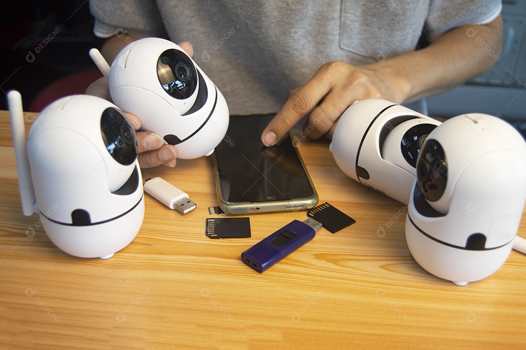 Câmeras IP instale CCTV ou sistemas de vigilância de alta tecnologia