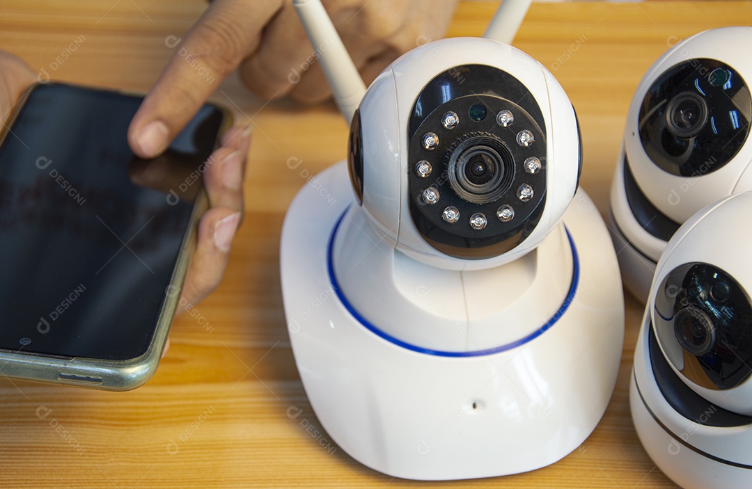 Câmeras IP instale CCTV ou sistemas de vigilância de alta tecnologia