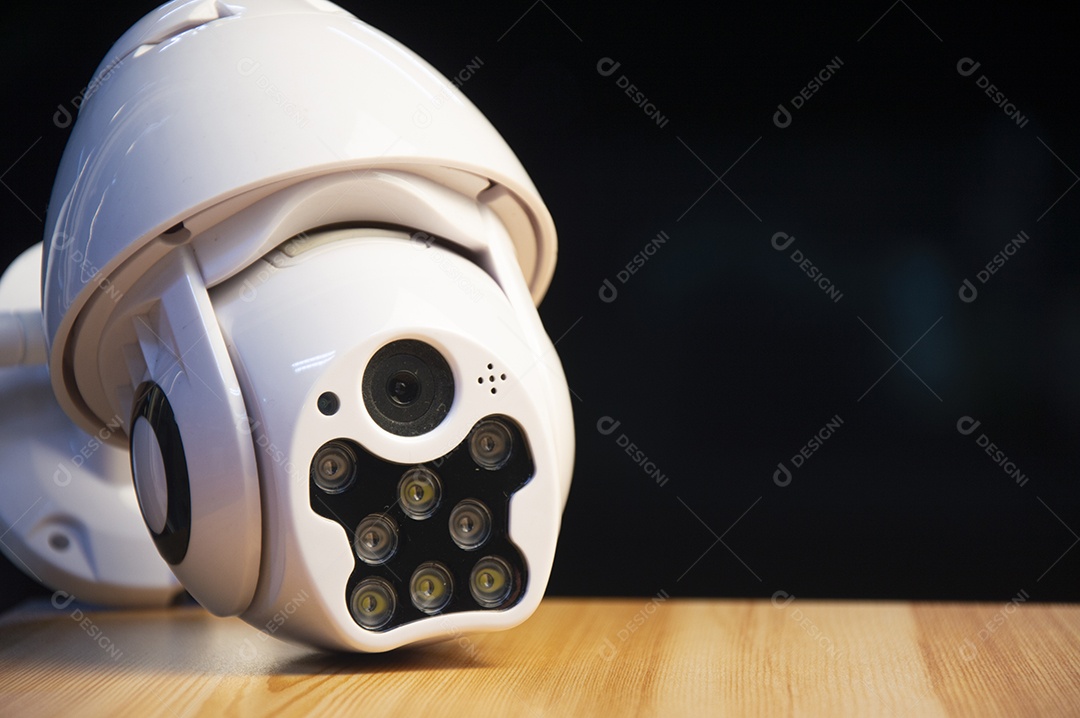 Câmeras IP CCTV ou sistemas de vigilância de alta tecnologia