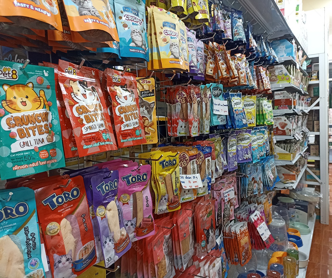 Lojas de alimentos para animais de estimação