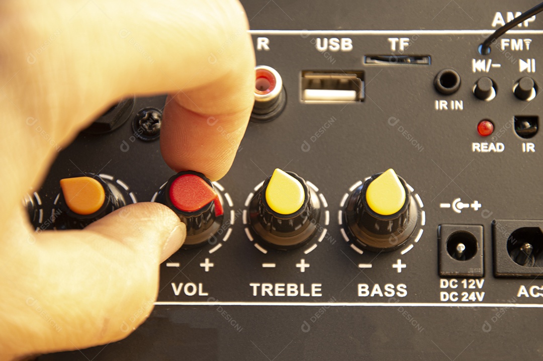 Amplificador de potência bluetooth