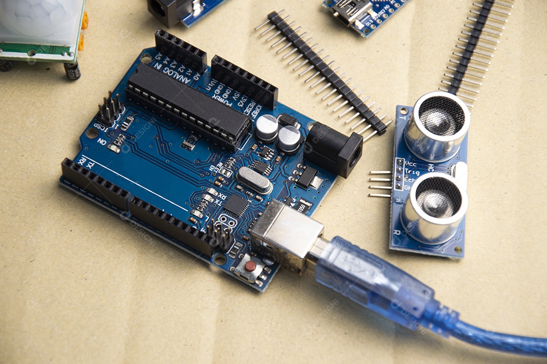 Programa de comando escrevendo um conjunto de instruções