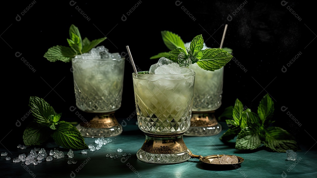 Delicioso coquetel de margarita