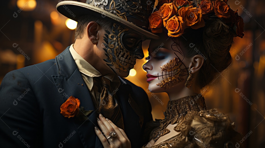 Dia dos Mortos, lembrando o falecido 1º de novembro Generative AI.