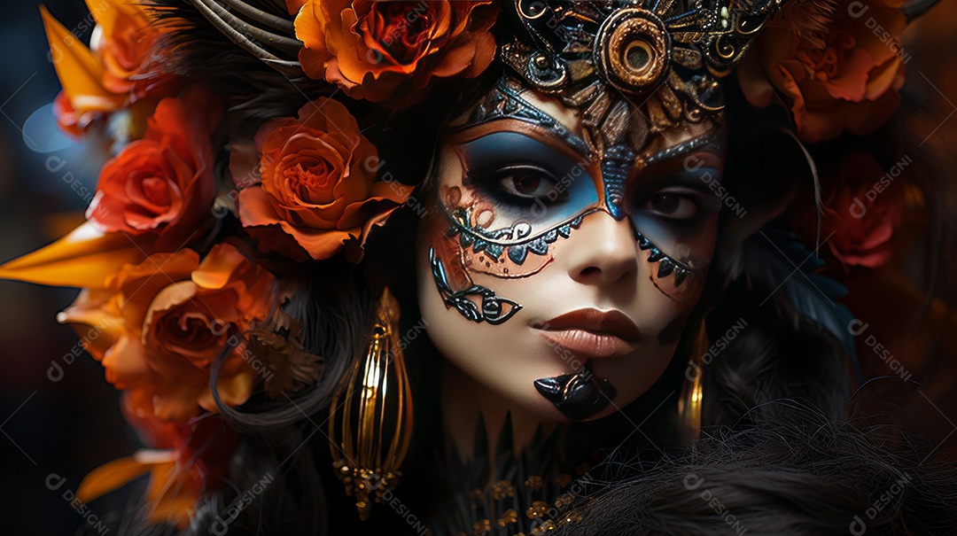 Dia dos Mortos, lembrando o falecido 1º de novembro Generative AI.