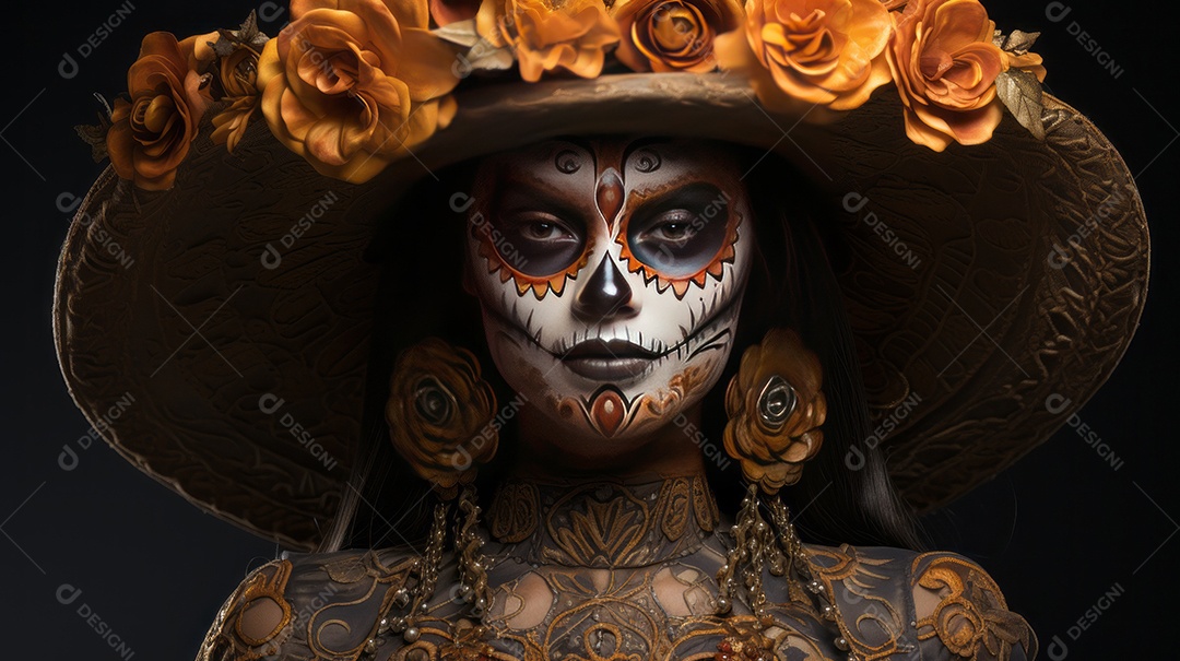 Dia dos Mortos, lembrando o falecido 1º de novembro Generative AI.