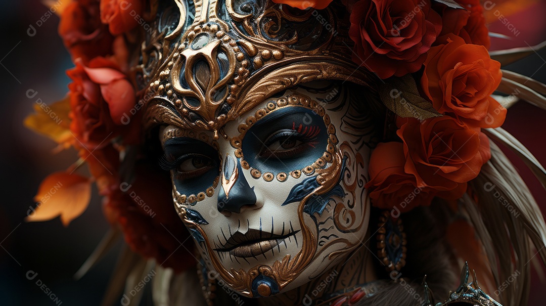 Dia dos Mortos, lembrando o falecido 1º de novembro Generative AI.