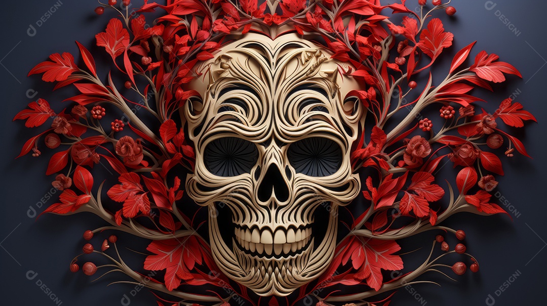 Dia dos Mortos, lembrando o falecido 1º de novembro Generative AI.