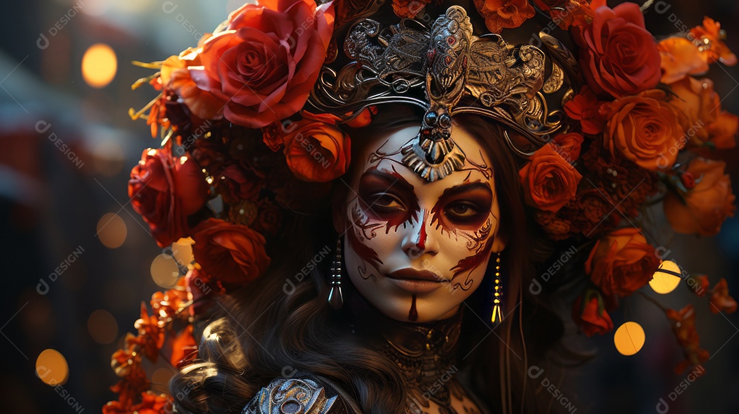 Dia dos Mortos, lembrando o falecido 1º de novembro Generative AI.