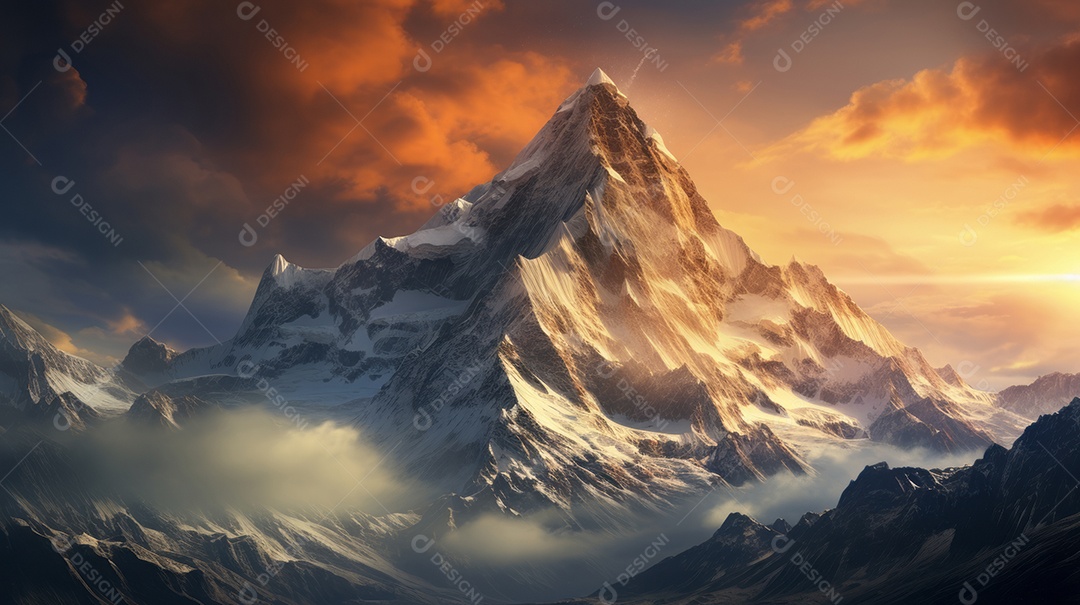 Dia Internacional da Montanha 11 de dezembro IA generativa.