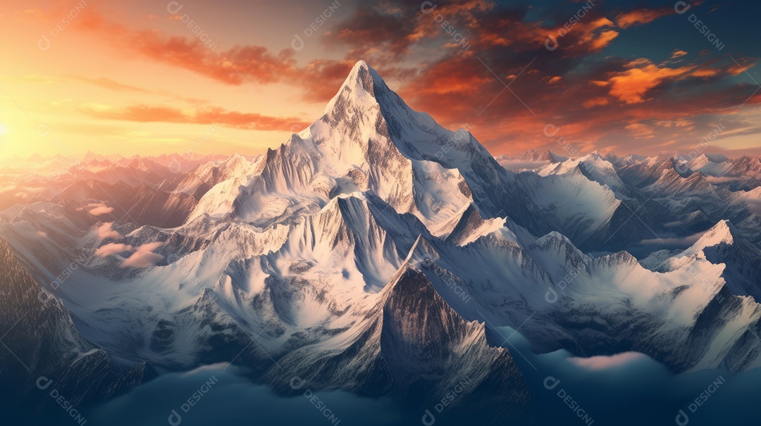 Dia Internacional da Montanha 11 de dezembro IA generativa.