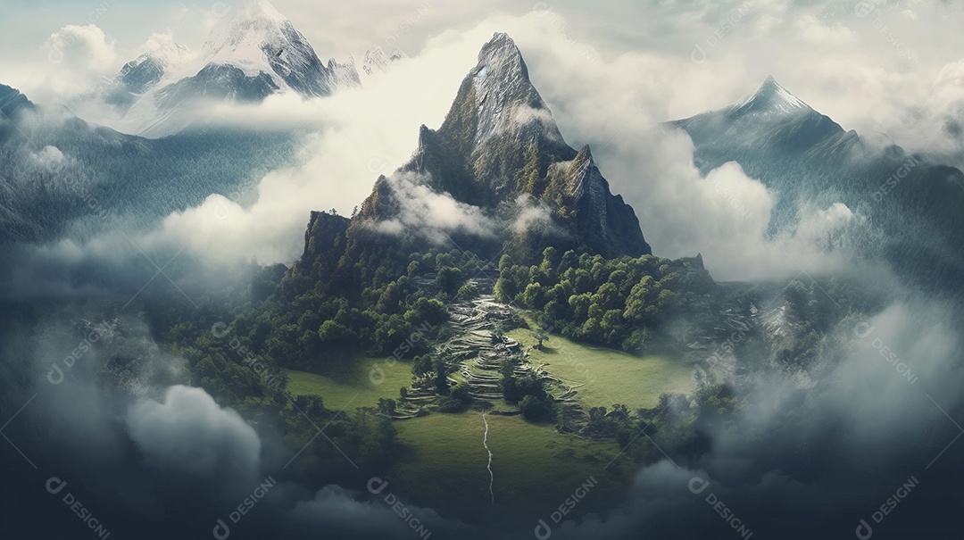 Dia Internacional da Montanha 11 de dezembro IA generativa.