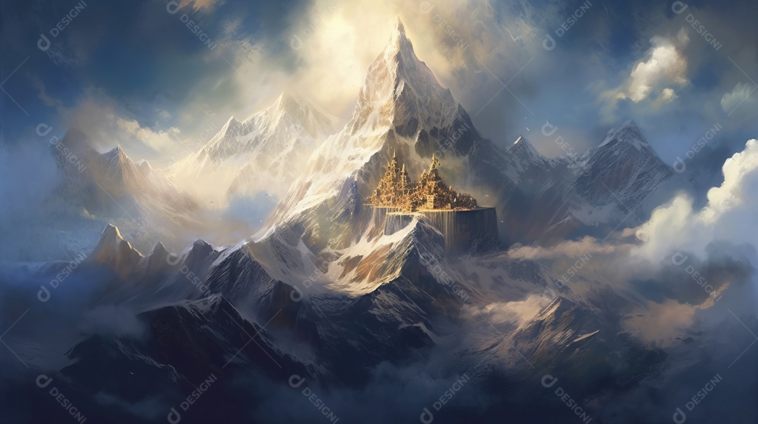 Dia Internacional da Montanha 11 de dezembro IA generativa.