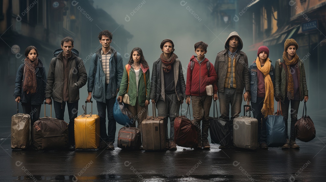 Dia Internacional da Migração 18 de dezembro IA generativa.