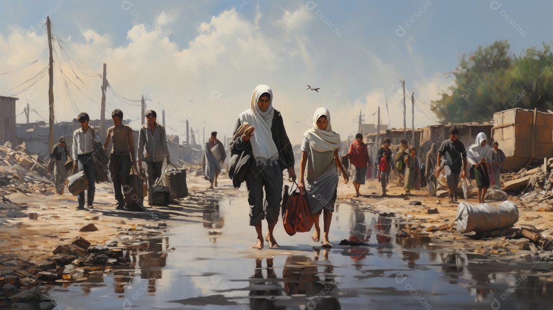 Dia Internacional da Migração 18 de dezembro IA generativa.