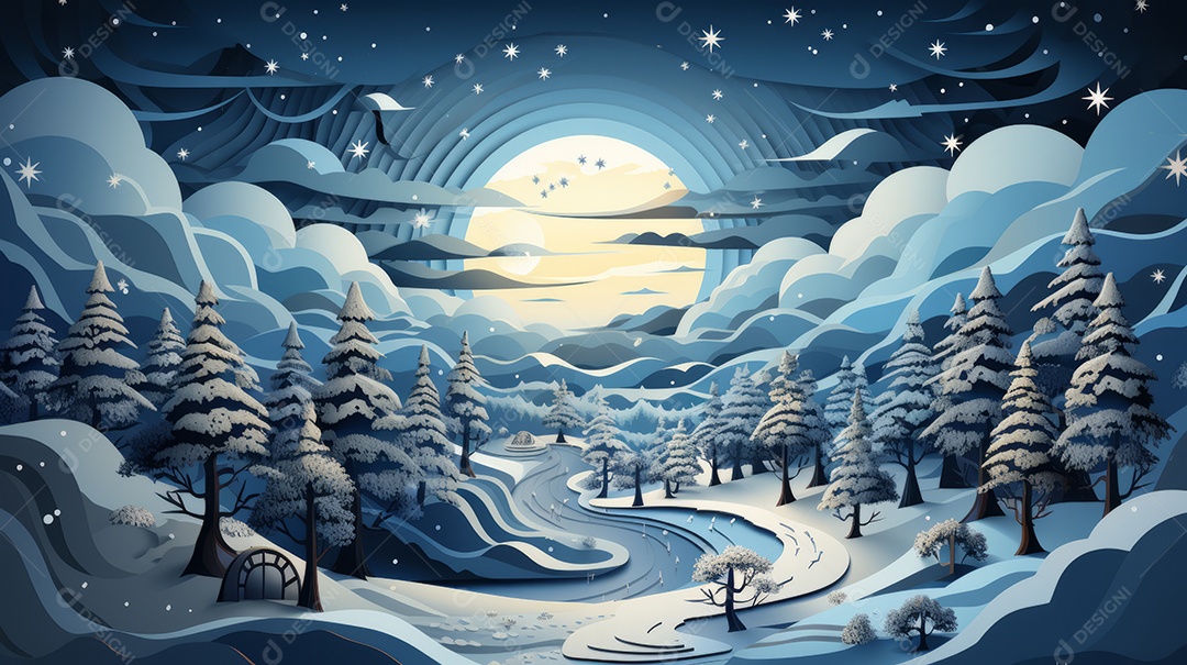 Temporada de inverno 22 de dezembro a 22 de março.