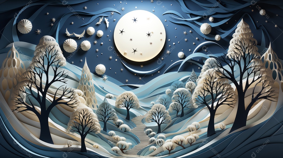 Temporada de inverno 22 de dezembro a 22 de março.