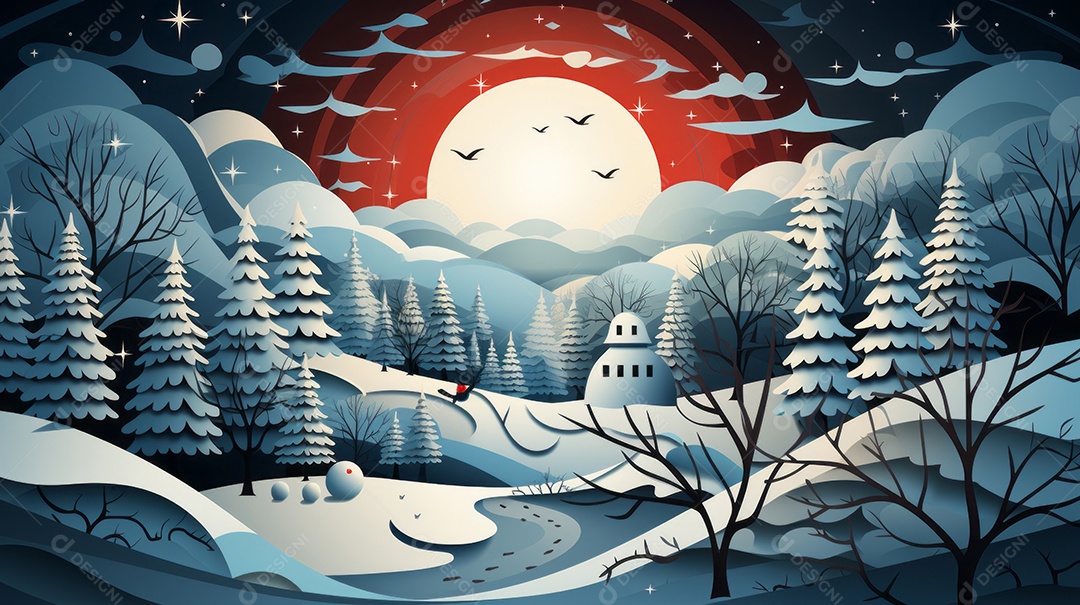 Temporada de inverno 22 de dezembro a 22 de março.