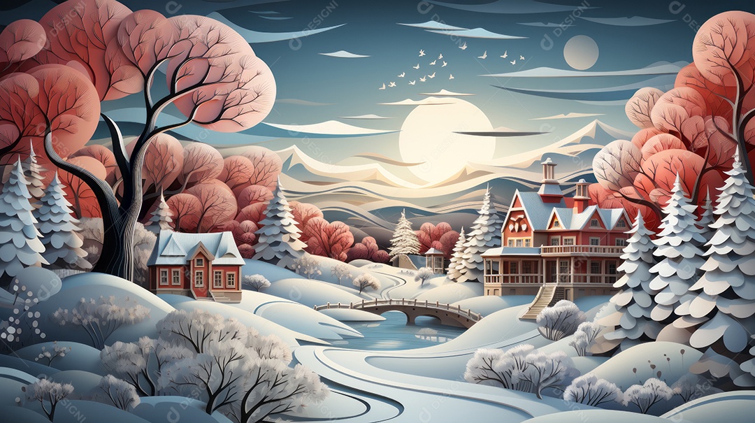 Temporada de inverno 22 de dezembro a 22 de março.