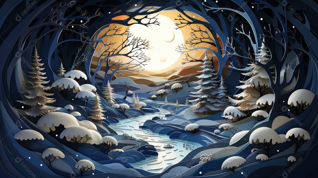 Temporada de inverno 22 de dezembro a 22 de março.