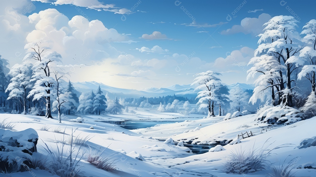 Temporada de inverno 22 de dezembro a 22 de março.