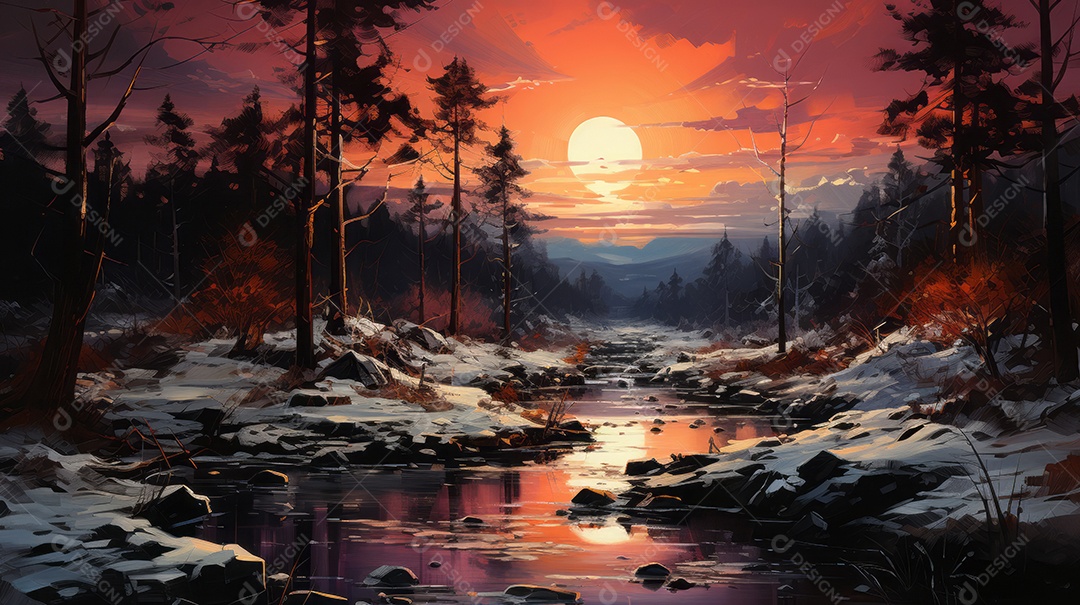 Temporada de inverno 22 de dezembro a 22 de março.