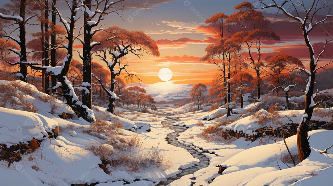 Temporada de inverno 22 de dezembro a 22 de março.