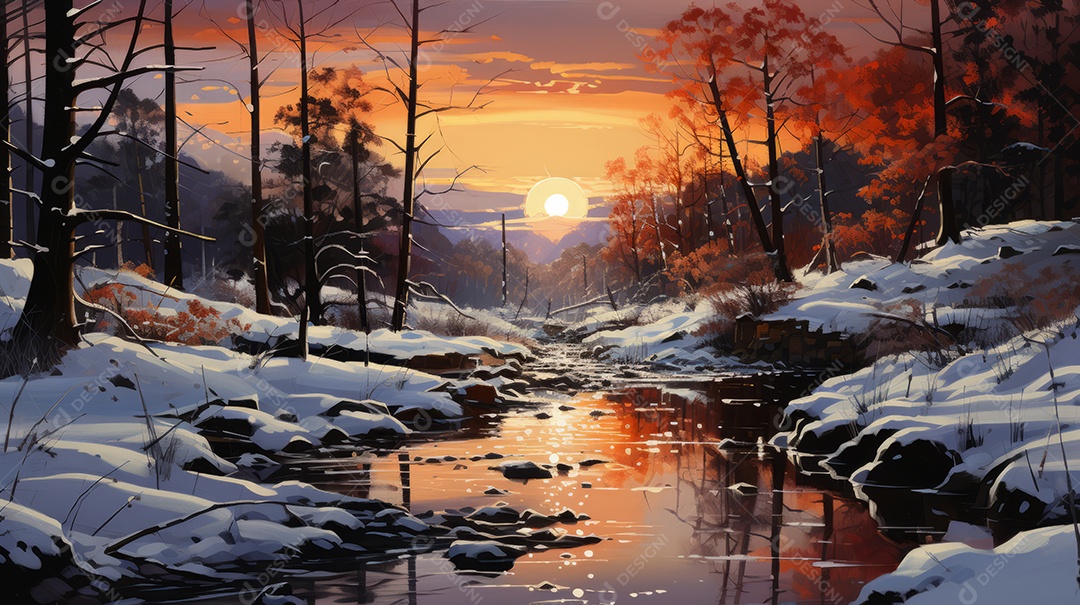 Temporada de inverno 22 de dezembro a 22 de março.