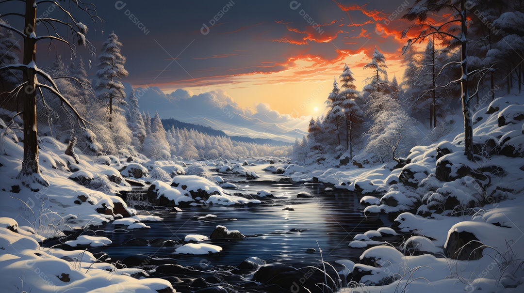 Temporada de inverno 22 de dezembro a 22 de março.