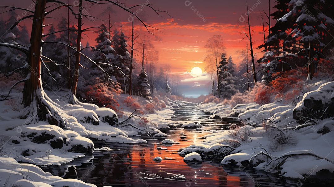 Temporada de inverno 22 de dezembro a 22 de março.