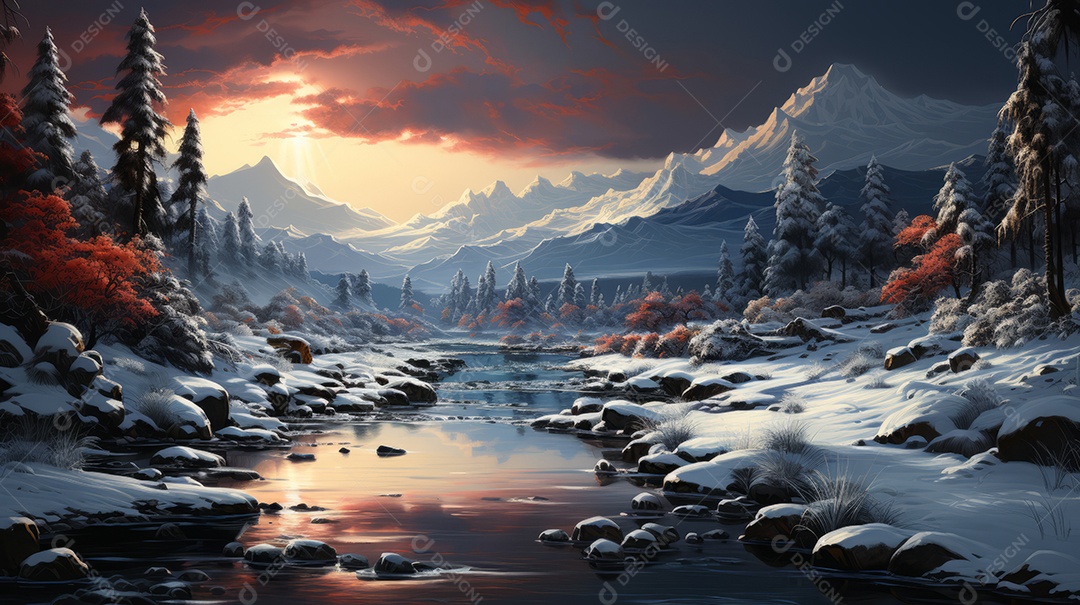 Temporada de inverno 22 de dezembro a 22 de março.