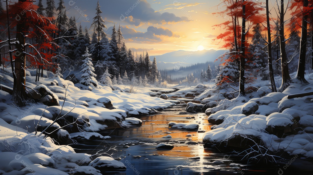 Temporada de inverno 22 de dezembro a 22 de março.