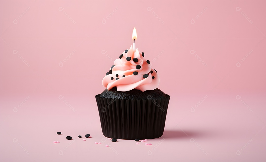 Delicioso cupcake decorado