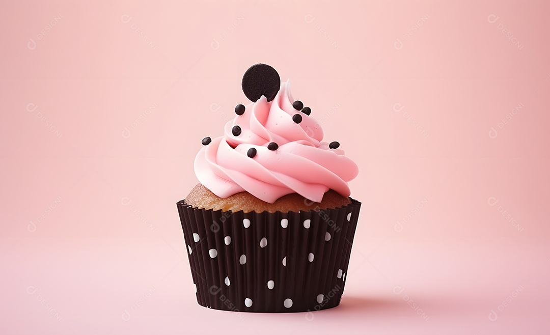 Delicioso cupcake decorado