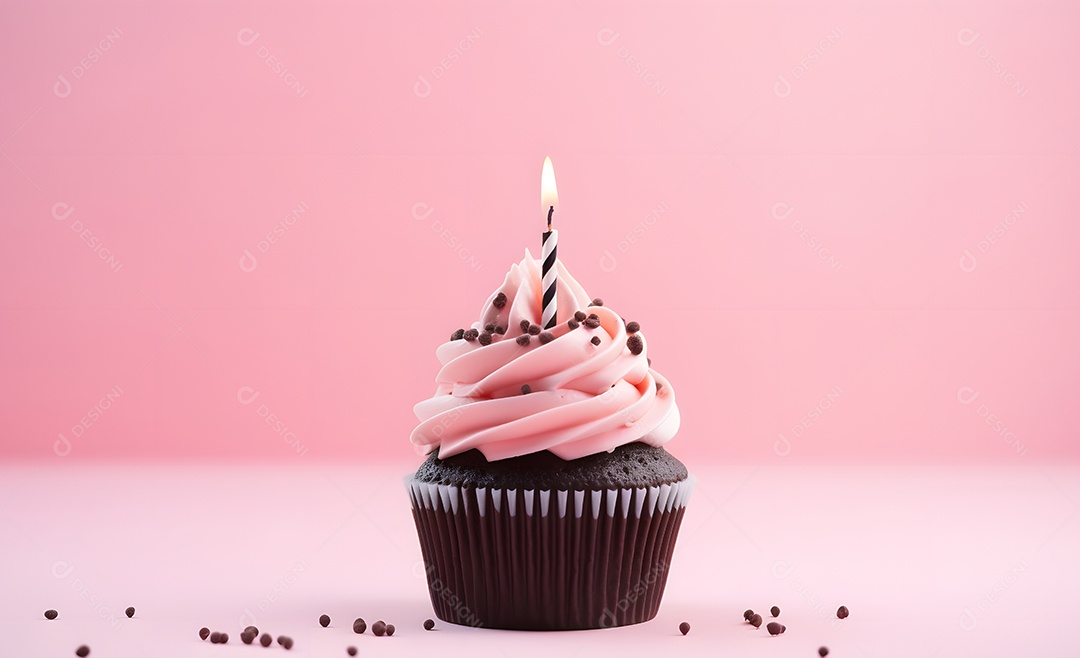 Delicioso cupcake decorado