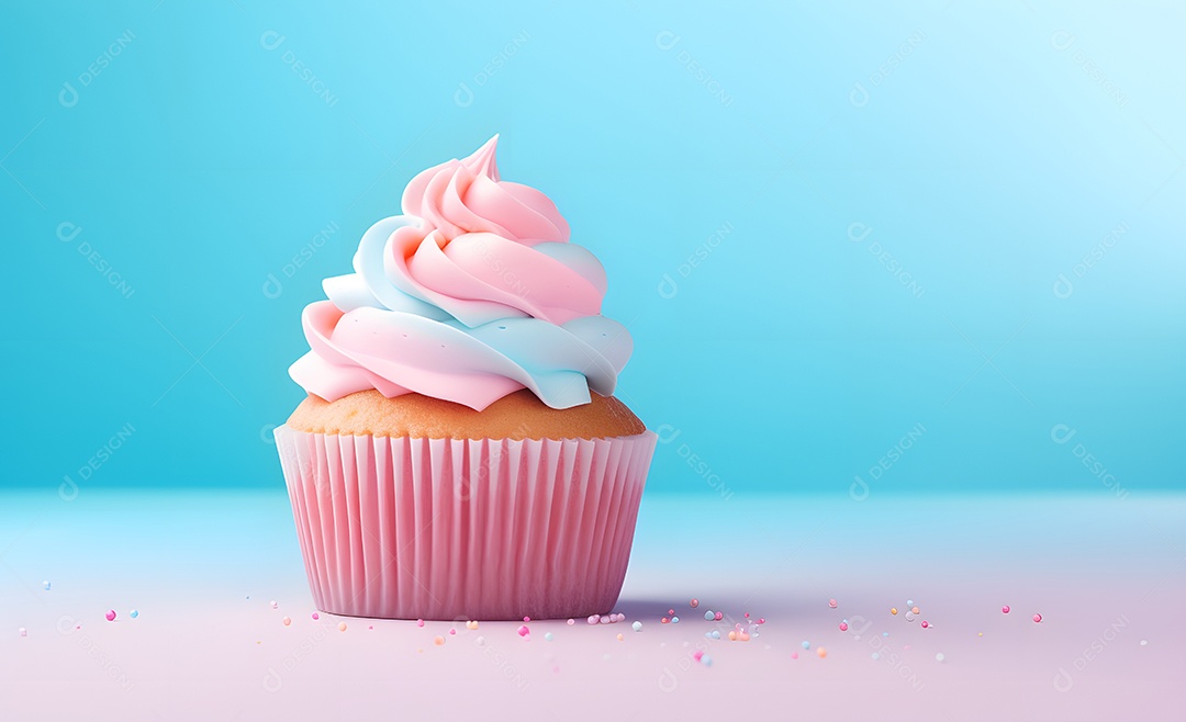 Delicioso cupcake decorado