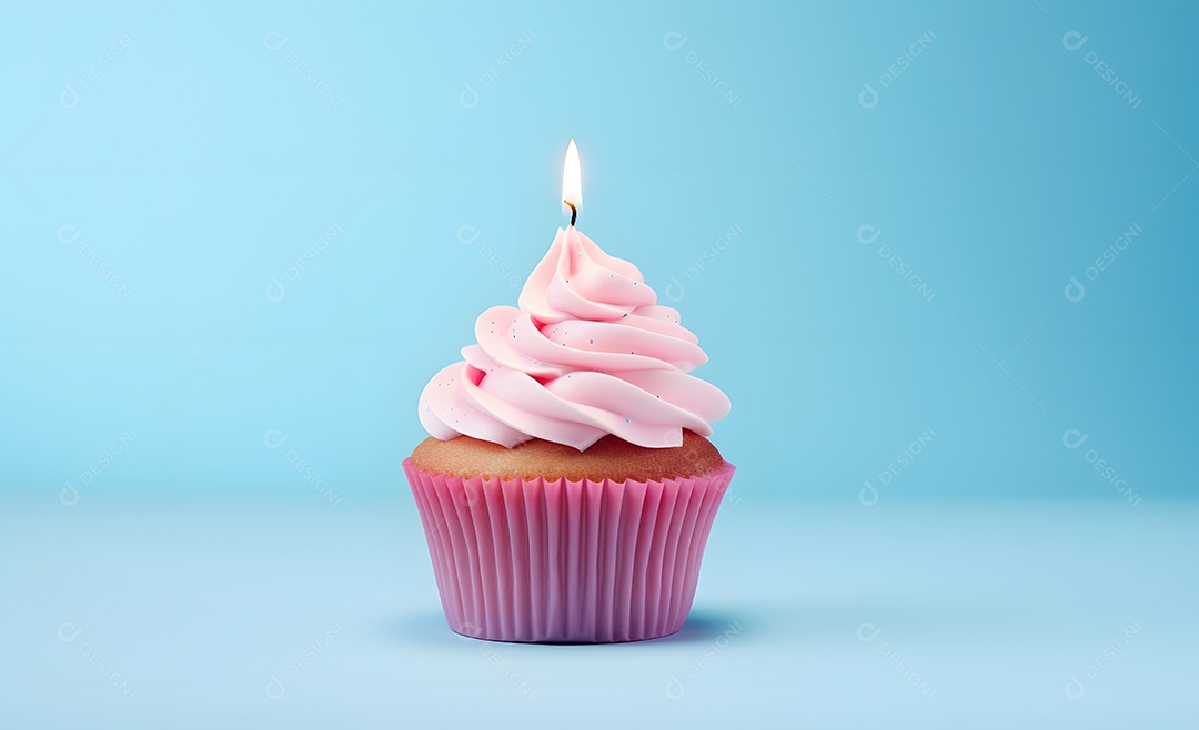 Delicioso cupcake decorado