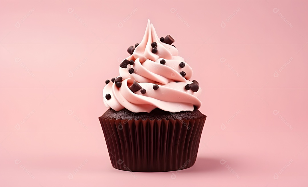 Delicioso cupcake decorado