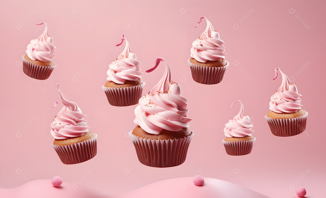 Delicioso cupcake decorados