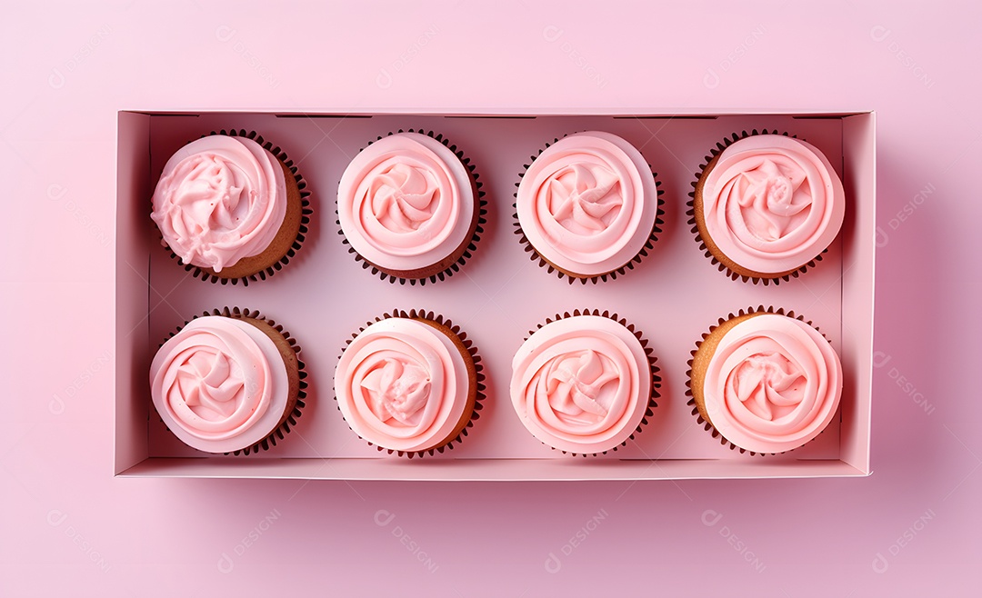 Delicioso cupcake decorados