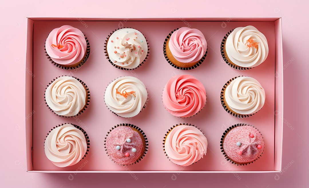 Delicioso cupcake decorados