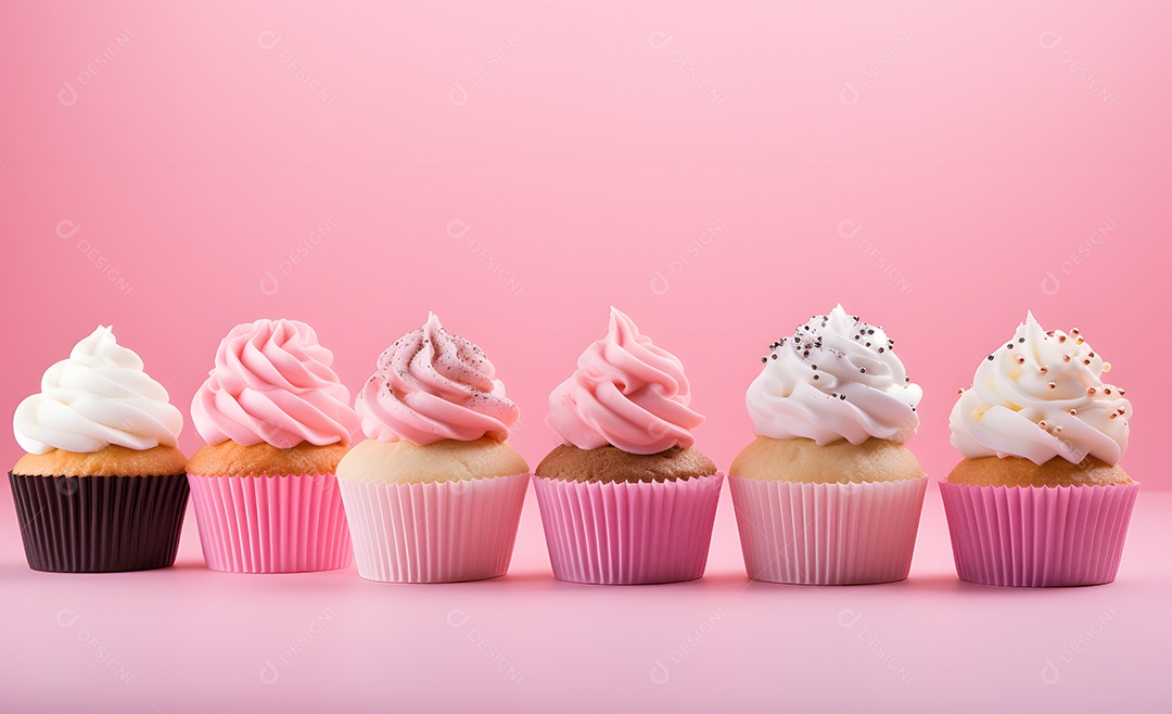 Delicioso cupcake decorados