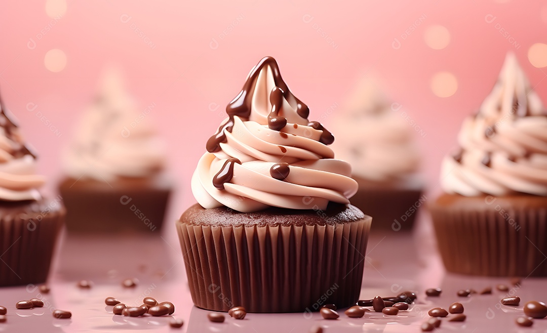 Delicioso cupcake decorados