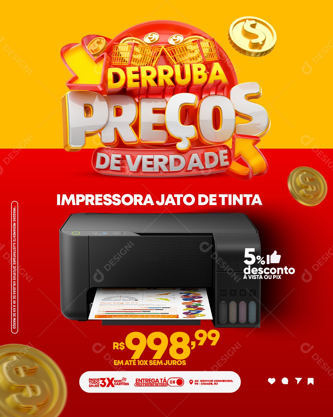 Derruba Preços Para Composição PSD