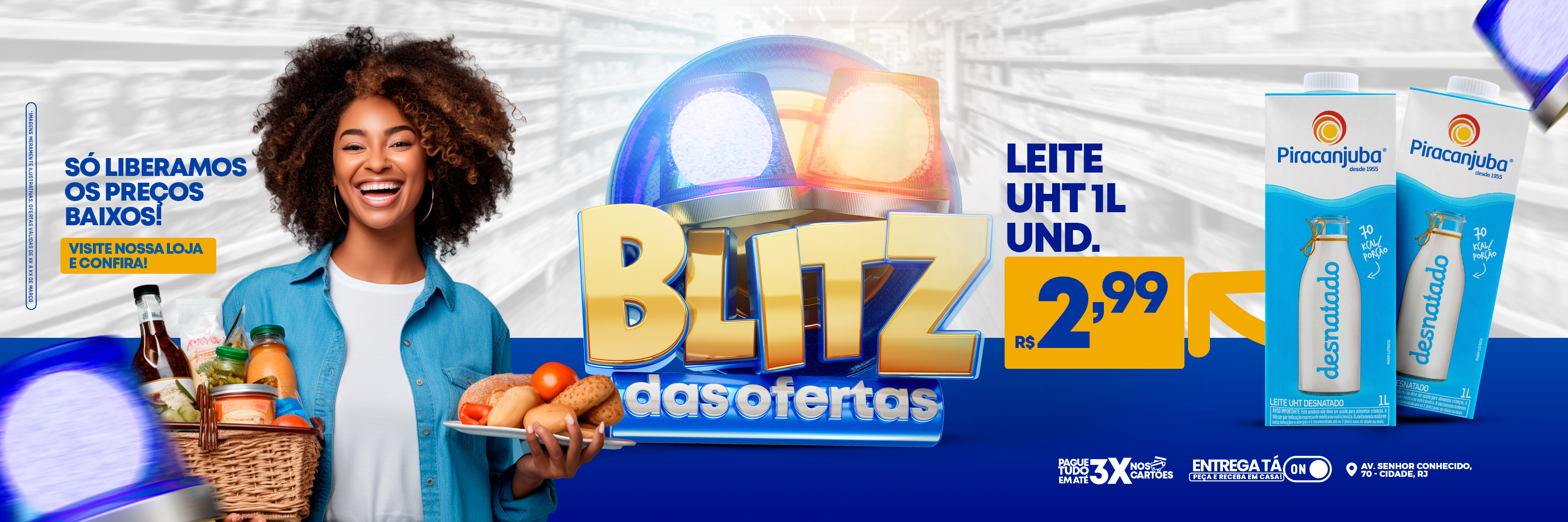 Blitz Das Ofertas Para Composição PSD