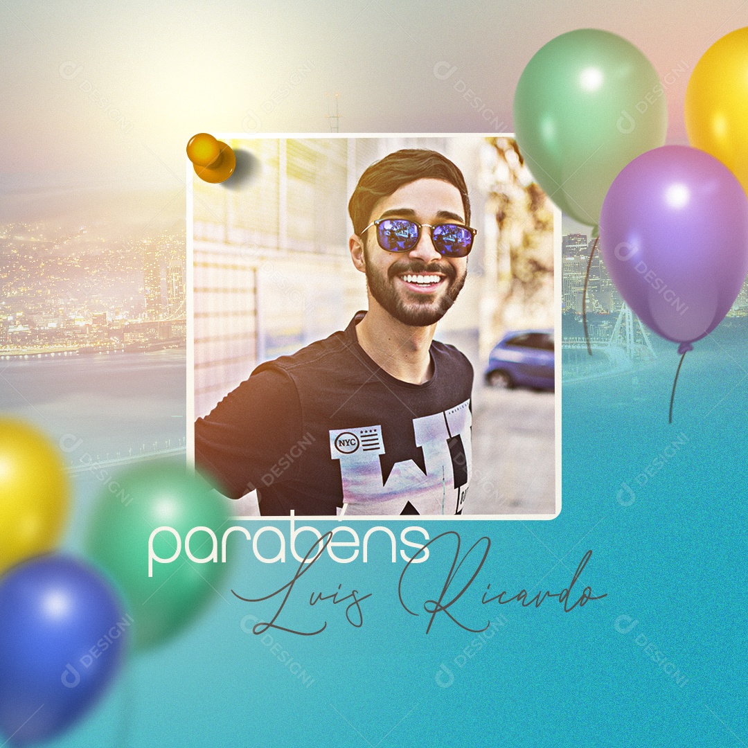 Parabéns Social Media PSD