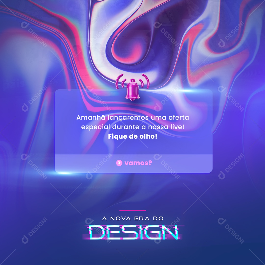 Amanhã Lançaremos Curso De Designer Gráfico Social Media PSD Editável