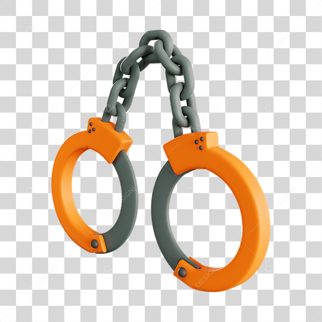 Elemento 3D Algemas Para Composição PNG Transparente